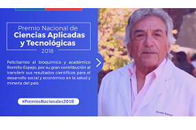 Premio nacional de ciencias aplicadas y tecnológicas, Romilio Espejo