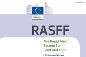 RASFF de la Unión Europea publica su Informe Anual 2013
